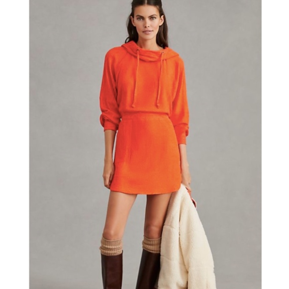 Anthropologie Daily Practice Hoodie Mini Dress - NWT